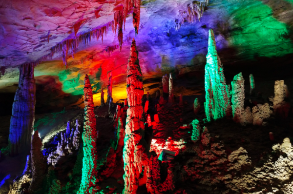 溶洞内高光谱数据采集